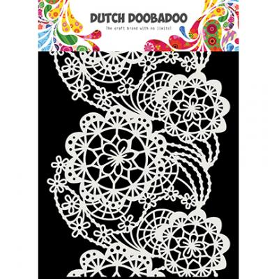 Dutch DooBaDoo Stencil - Spitze